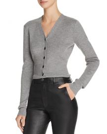 T by Alexander Wang Twist-Back Wool Cardigan at Bloomingdales